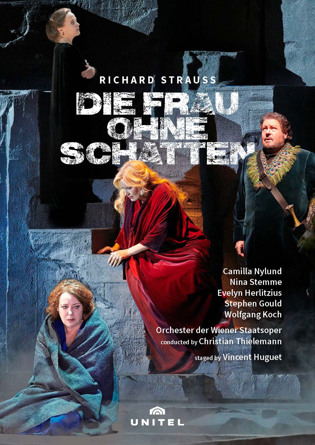 DVD-Rückseite zur Aufzeichnung der Oper "Frau ohne Schatten" von Richard Strauss, Bildregie Jasmina Eleta